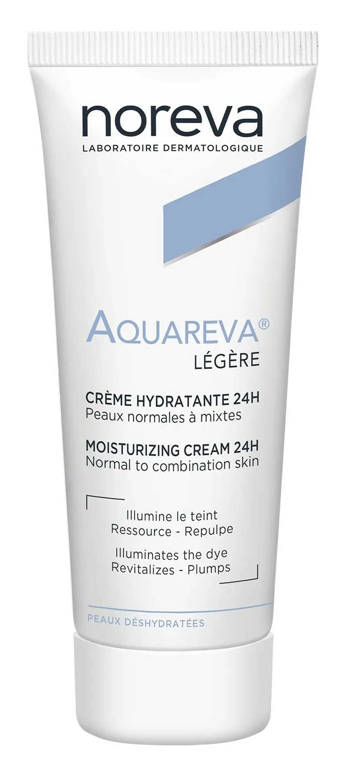 NOREVA lengvos konsistencijos 24val. drėkinantis kremas AQUAREVA, 40ml -  