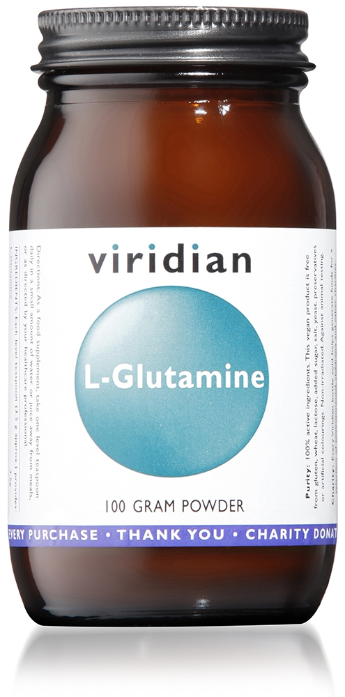 VIRIDIAN L-GLUTAMINE, 100g -  