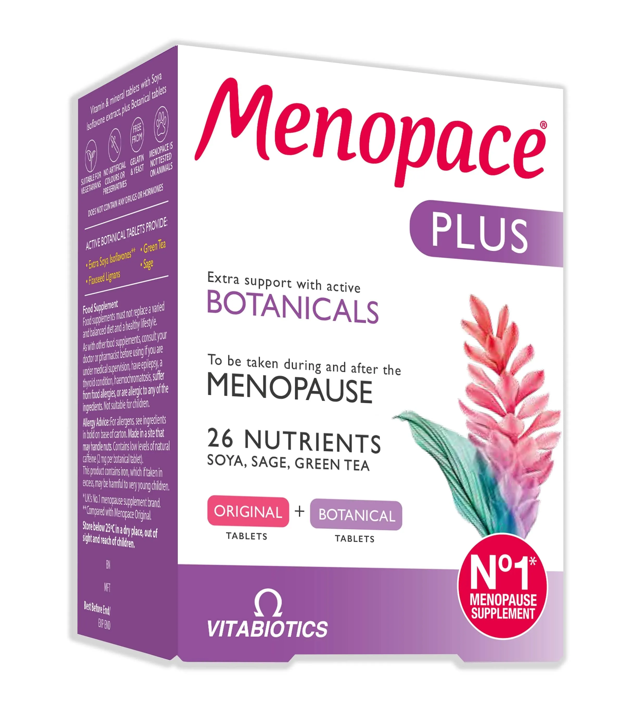 MENOPACE PLUS, 56 tablečių -  