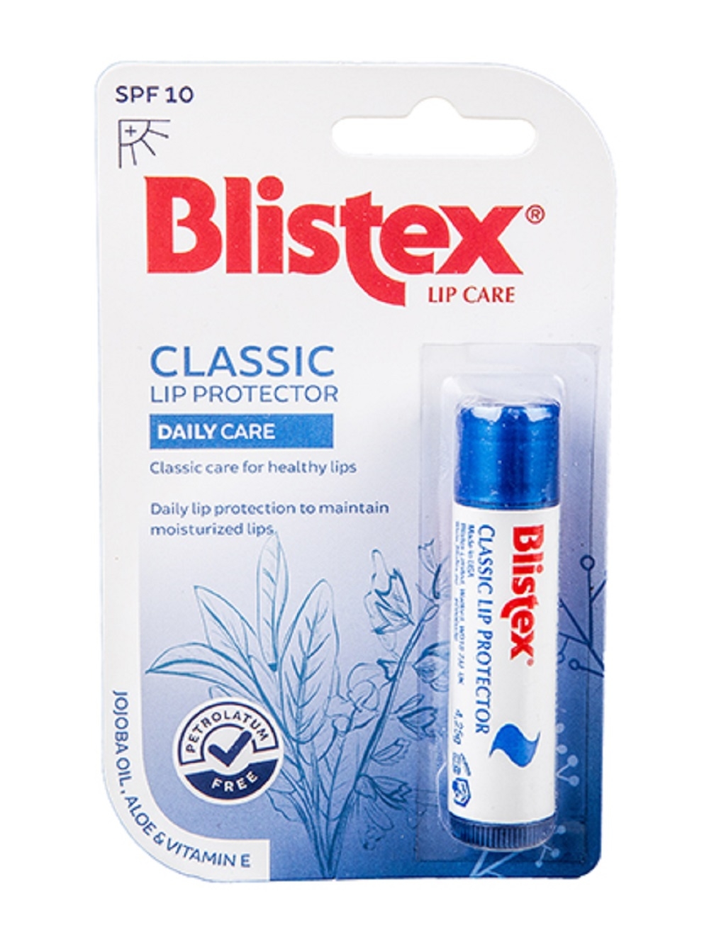 BLISTEX lūpų balzamas CLASSIC LIP PROTECTOR SPF10, 4.25g -  