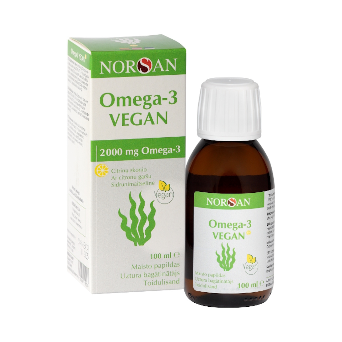 NORSAN OMEGA-3 VEGAN, 100 ml -  