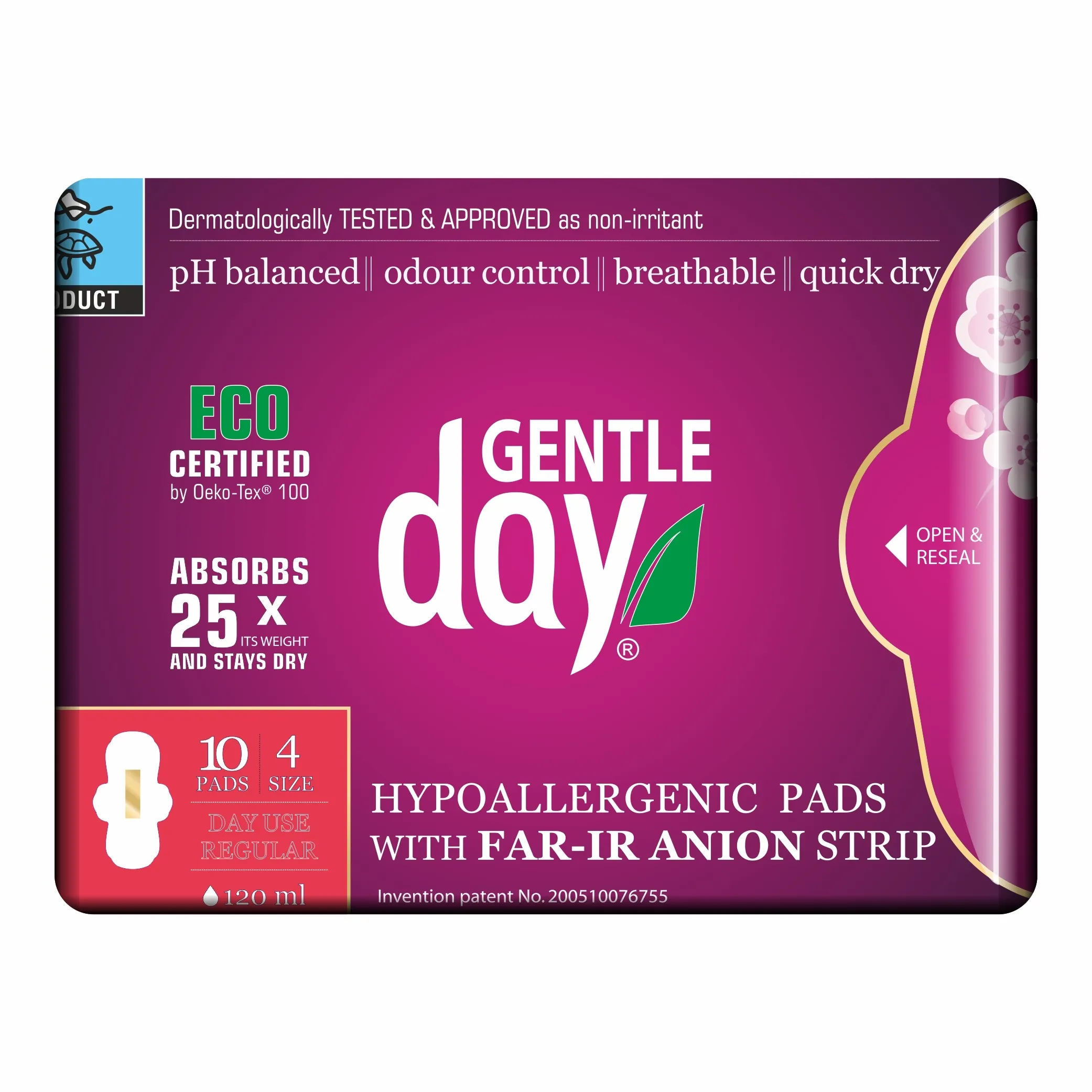 Gentle Day Far-IR Anion ekologiški paketai N10 -  