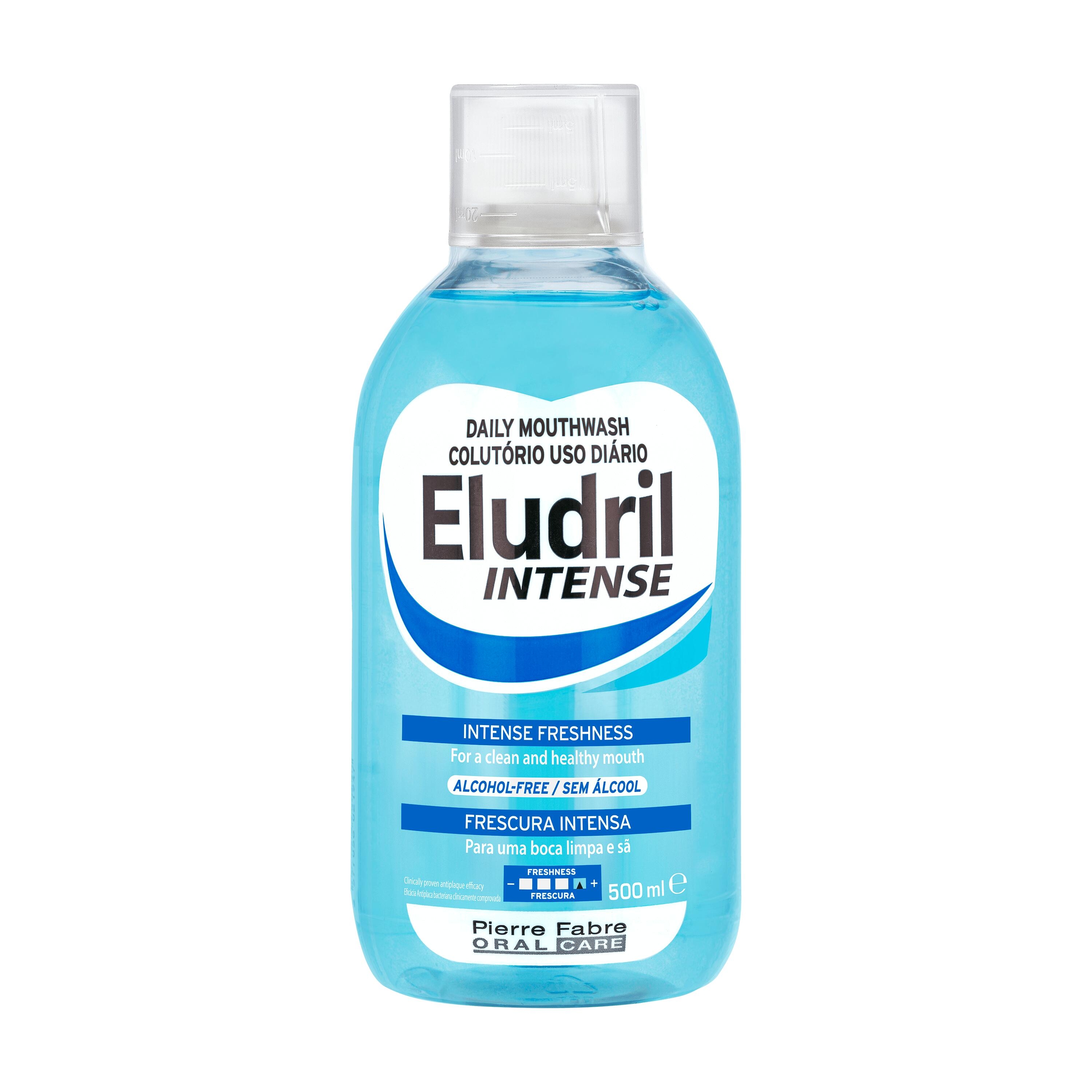 ELUDRIL INTENSE burnos skalavimo skystis intensyviam gaivumui -  