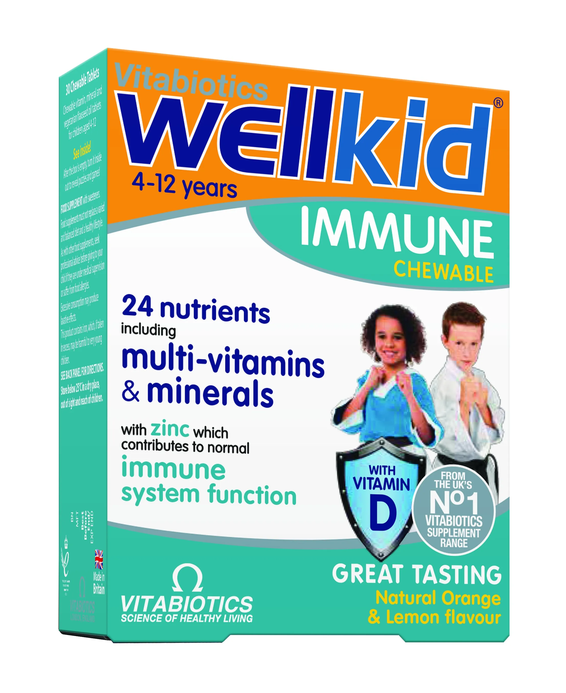 WellKid Immune kramtomosios tabletės N30 -  