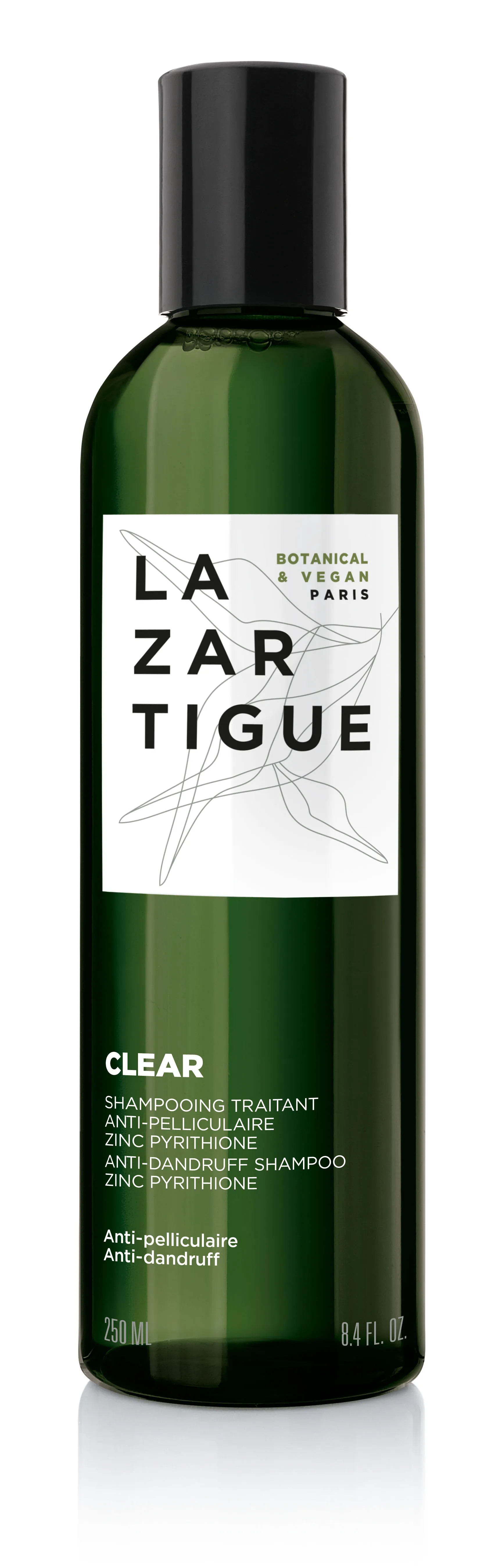 LAZARTIGUE šampūnas nuo pleiskanų CLEAR, 250ml -  