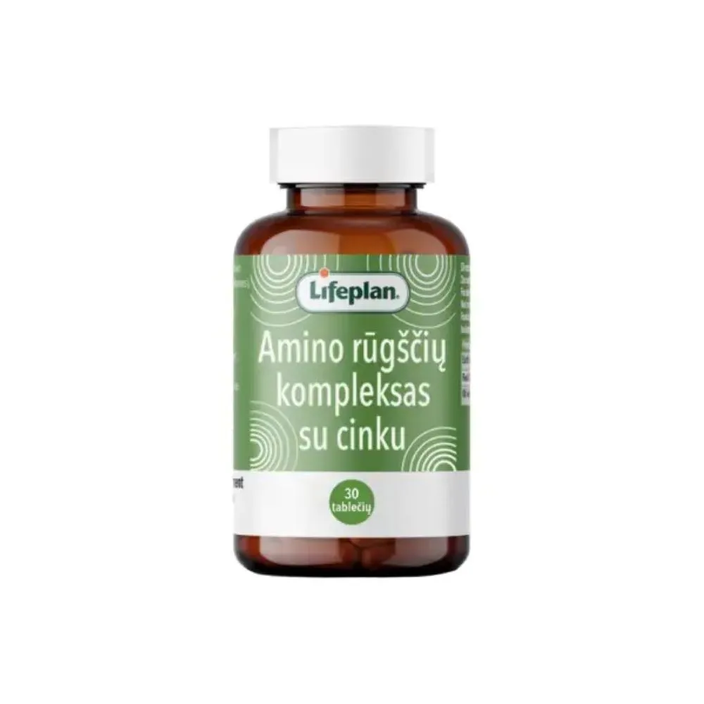 LIFEPLAN amino rūgščių kompleksas su cinku, N30 -  