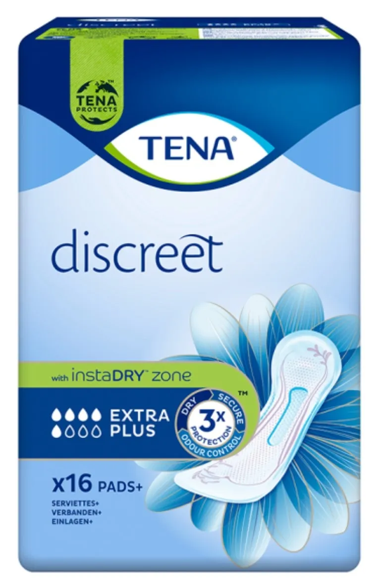 TENA paketai DISCREET EXTRA PLUS, N16 -  