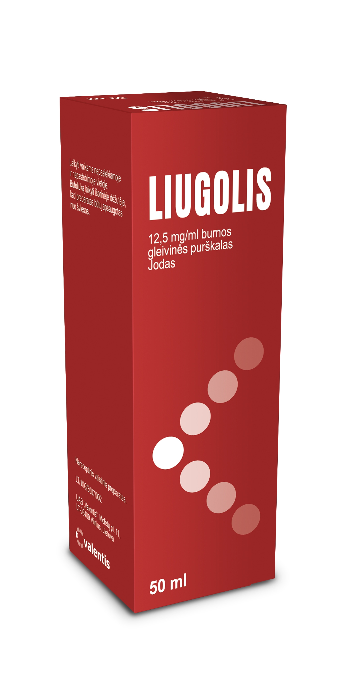 Liugolis 12,5mg/ml purškalas 50ml N1 -  