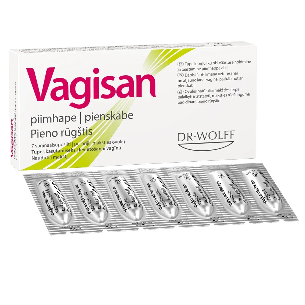 VAGISAN pieno rūgštis, N7 -  
