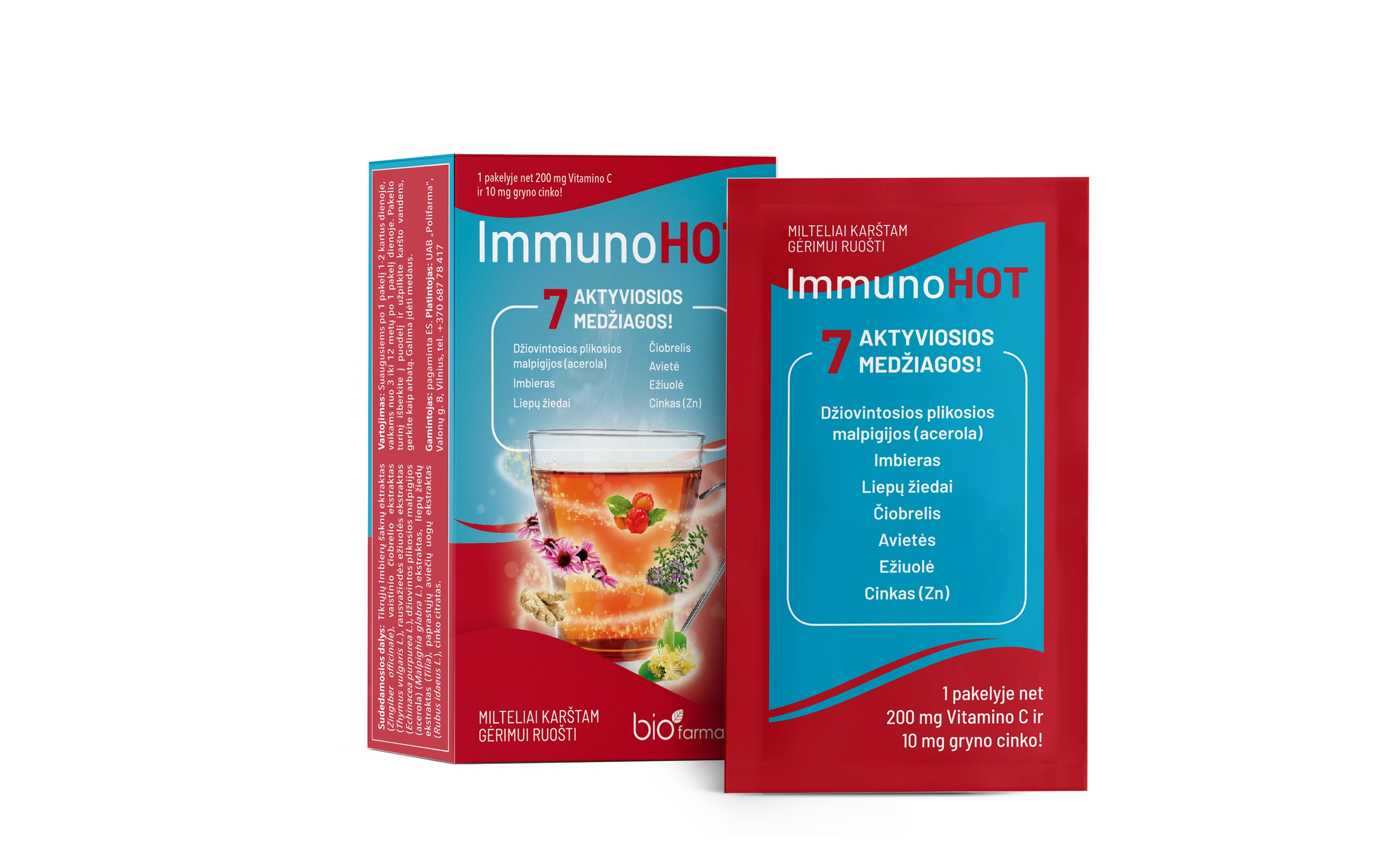 IMMUNOHOT milteliai, N6 -  