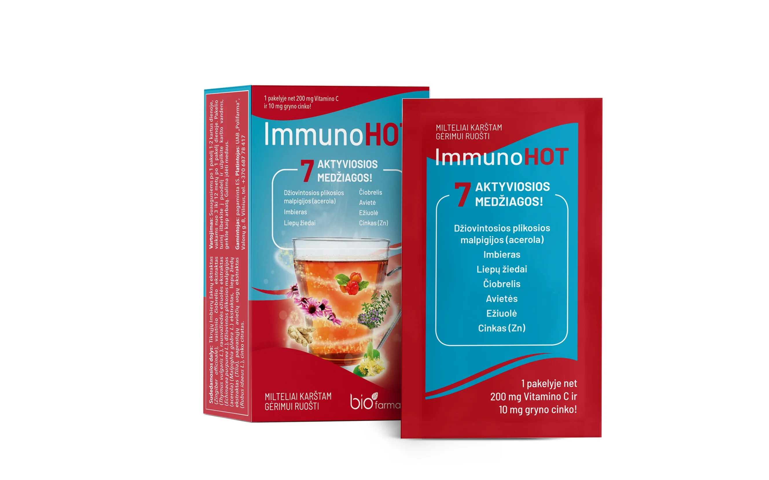 IMMUNOHOT milteliai, N6 -  
