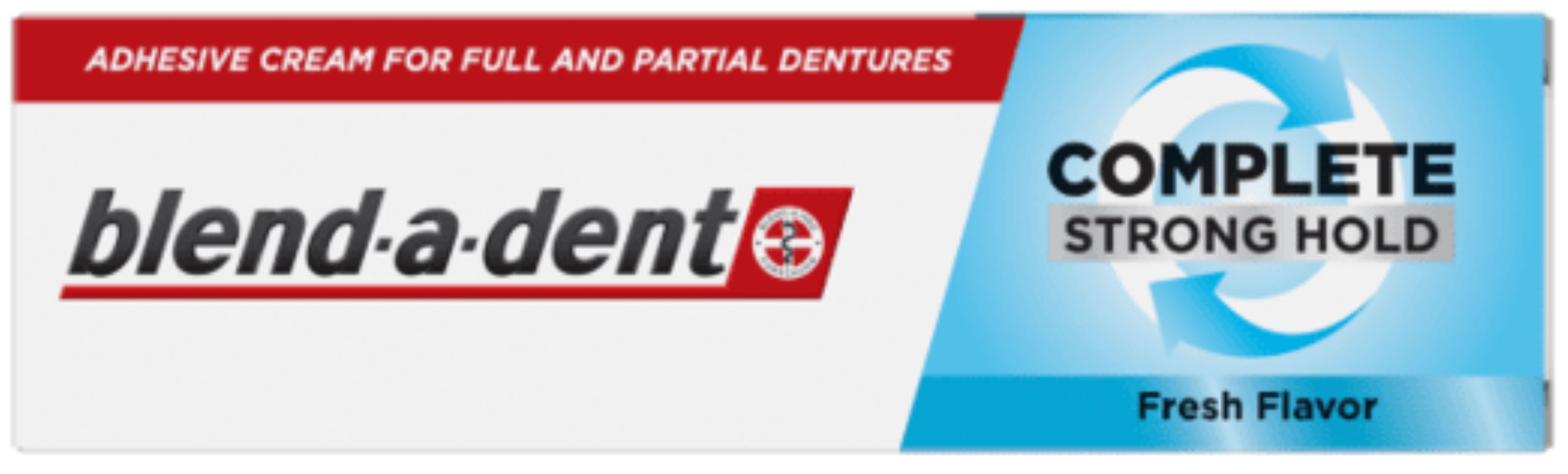 BLEND-A-DENT fiksuojamasis dantų protezų kremas COMPLETE, 47g -  