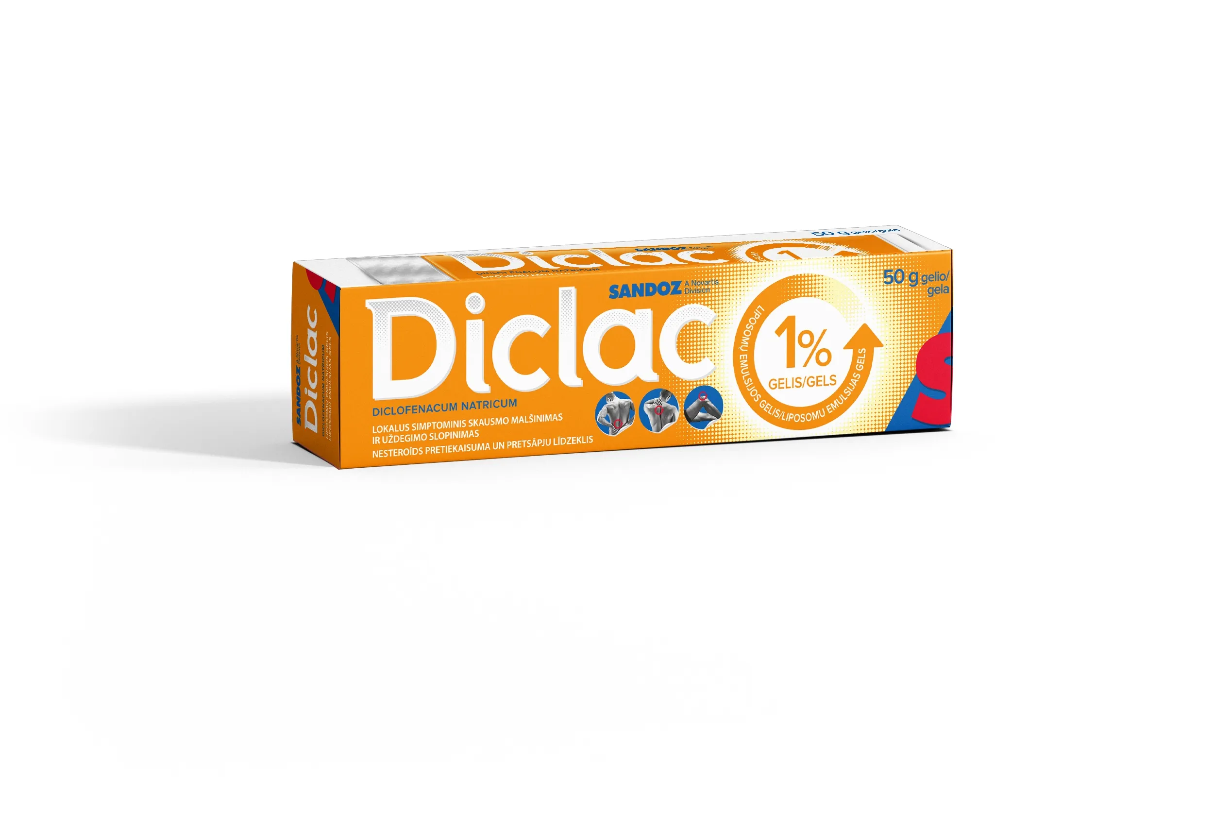 Diclac 10mg/g gelis 50g -  