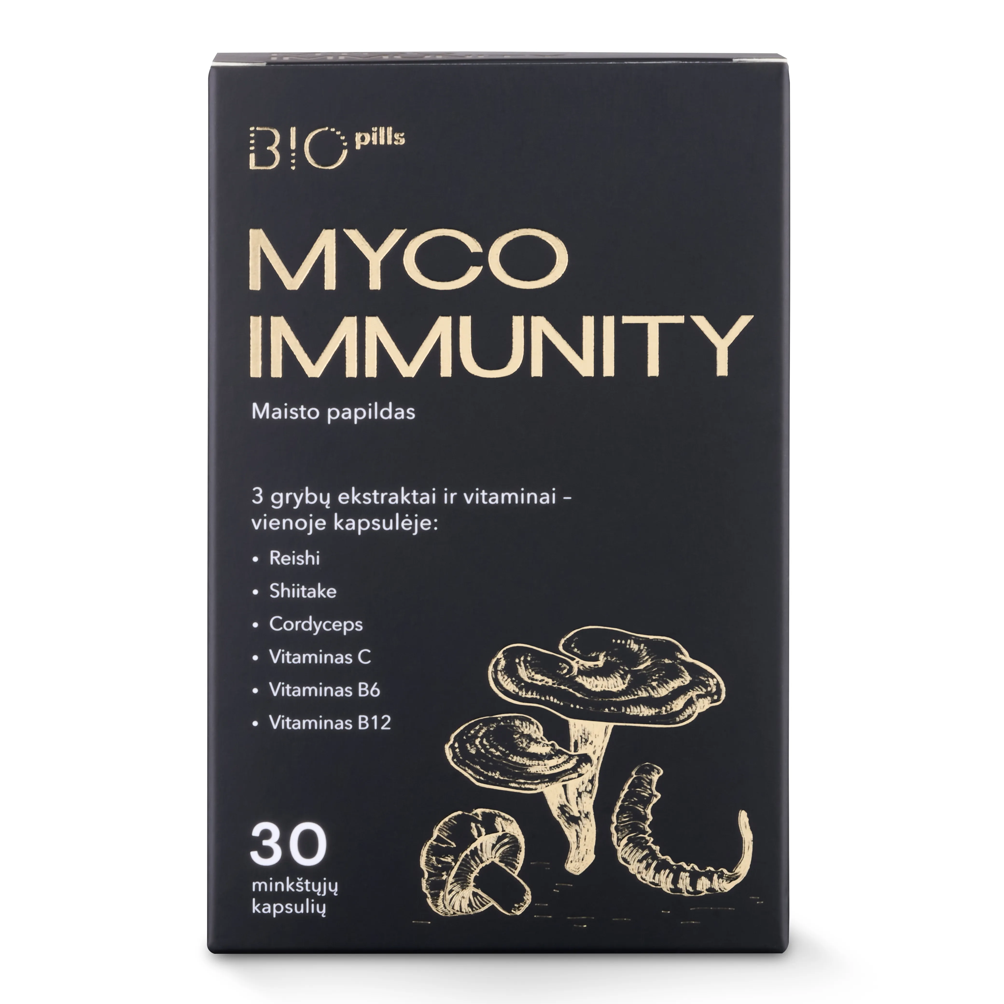 MYCO IMMUNITY, 30 kapsulių -  