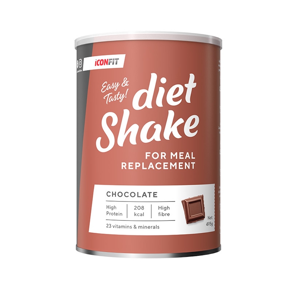 ICONFIT Dietinis kokteilis 495g - Šokolado skonio -  