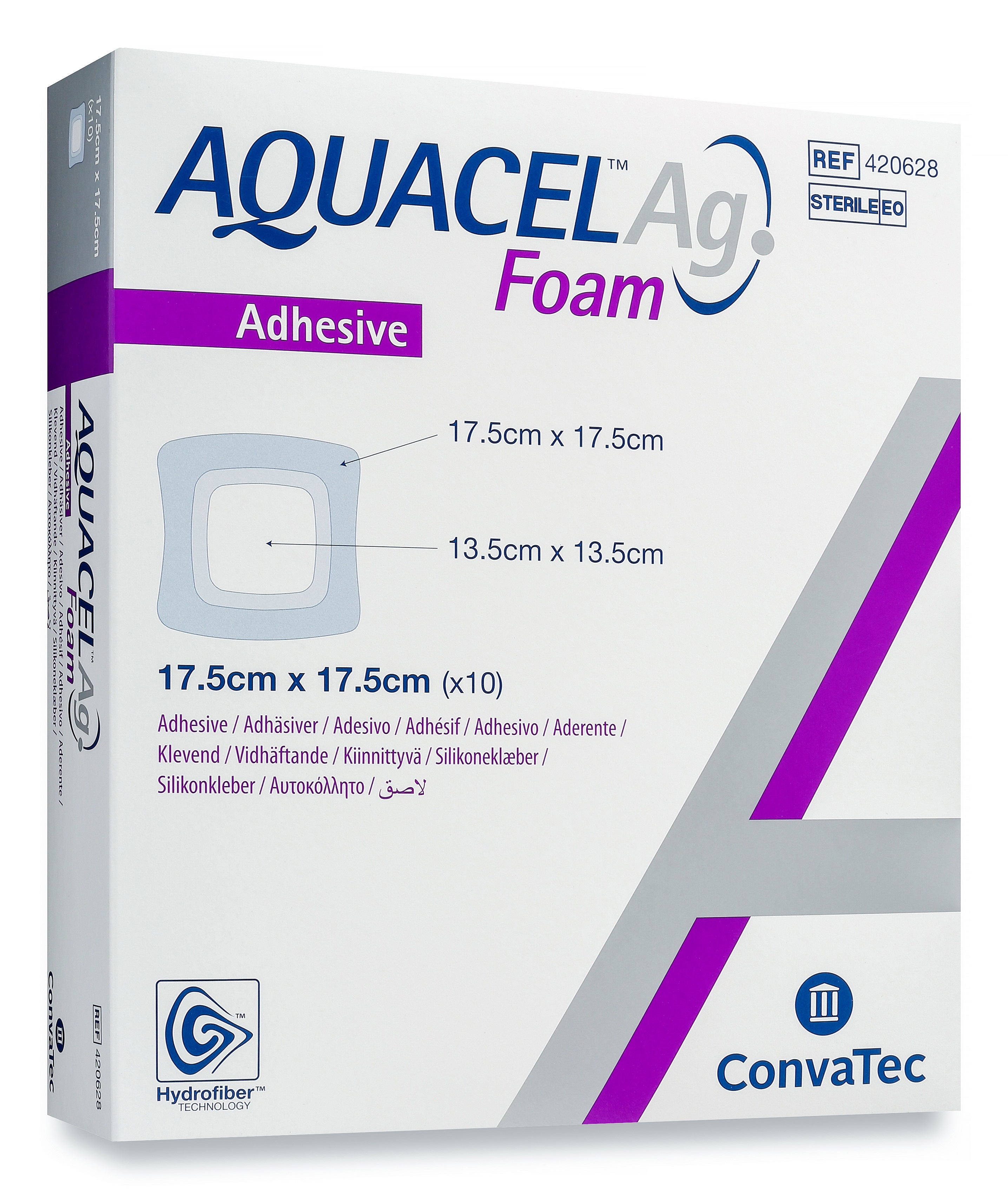 Aquacel AG Foam 17,5x17,5cm N10 -  