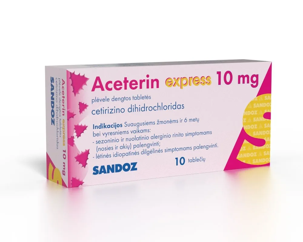 Aceterin express 10mg tab. N10 -  