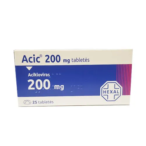 Acic 200mg tab. N25 (LI) -  