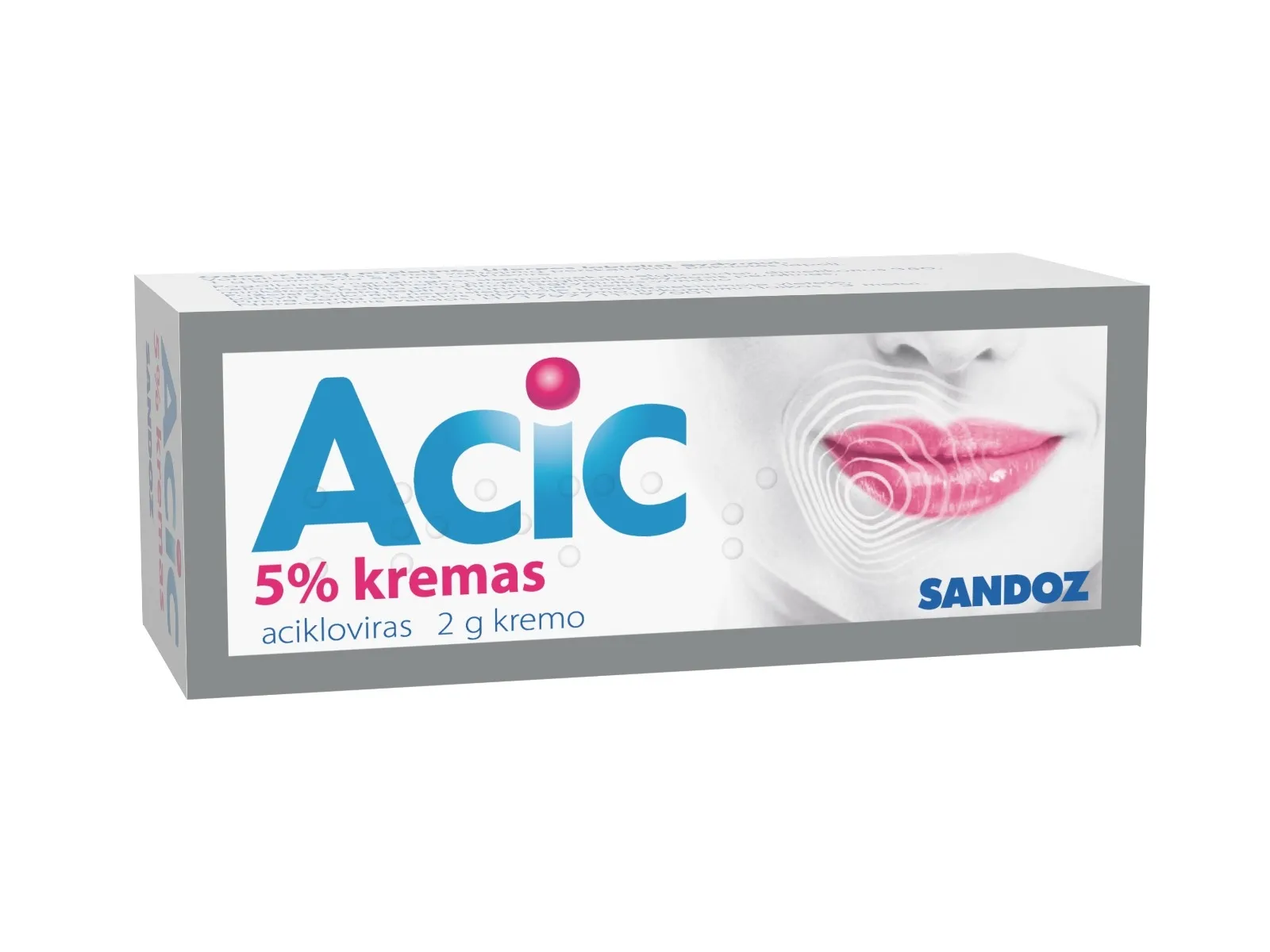Acic 50mg/g kremas 2g N1 -  