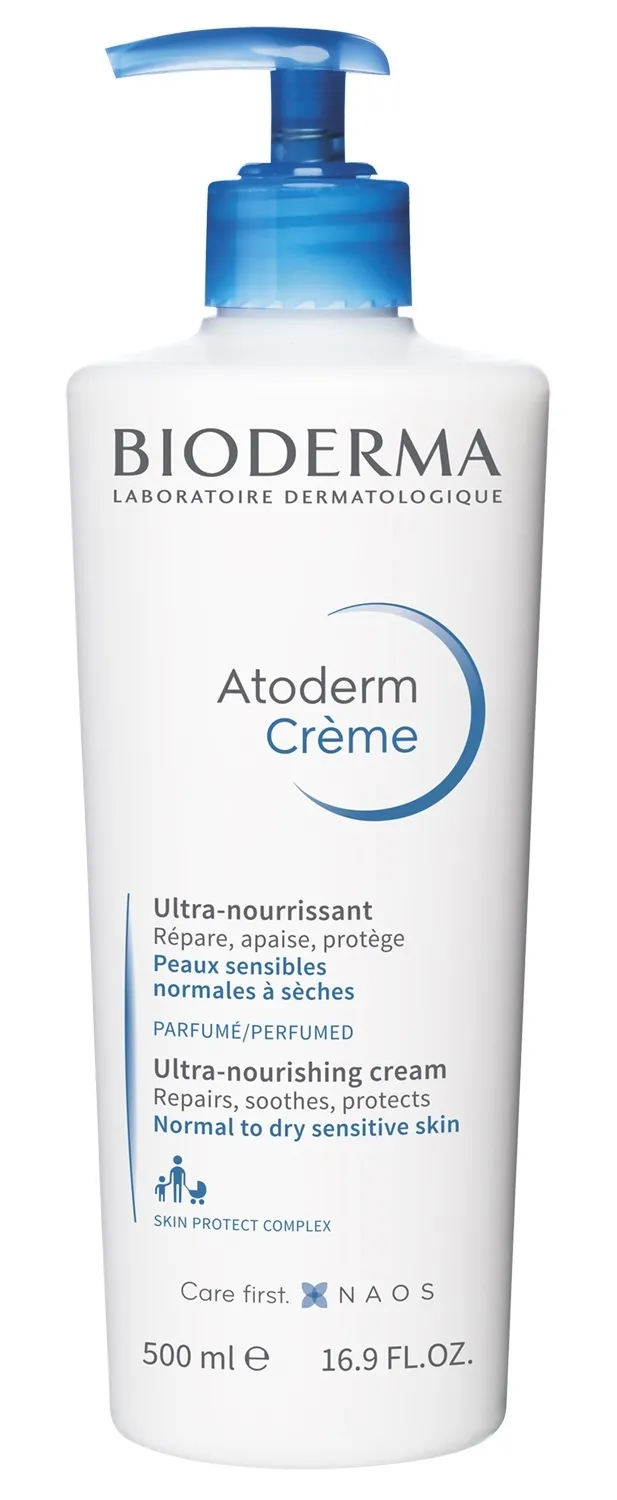 BIODERMA maitinantis kremas sausai odai ATODERM CREME PARFUME, 500ml -  