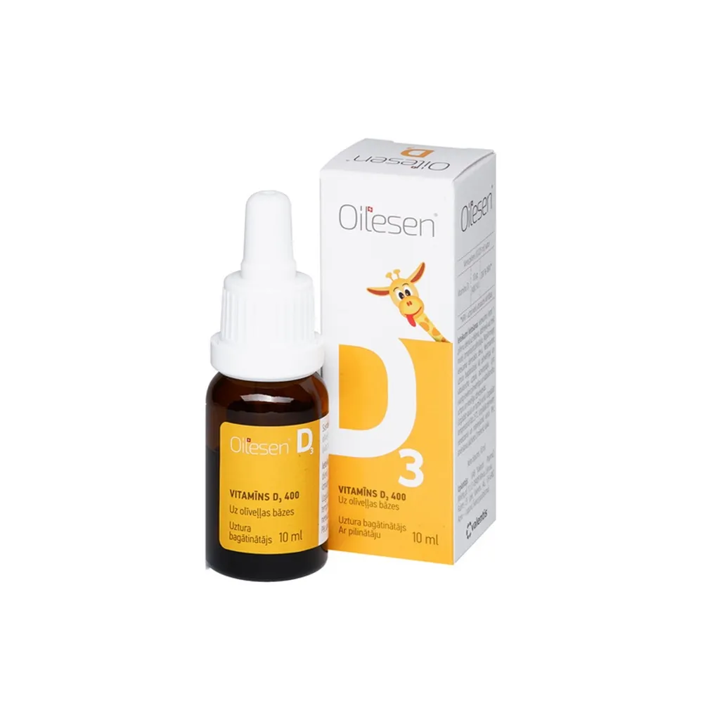 OILESEN VITAMINS D3 400 IU, 10ml -  