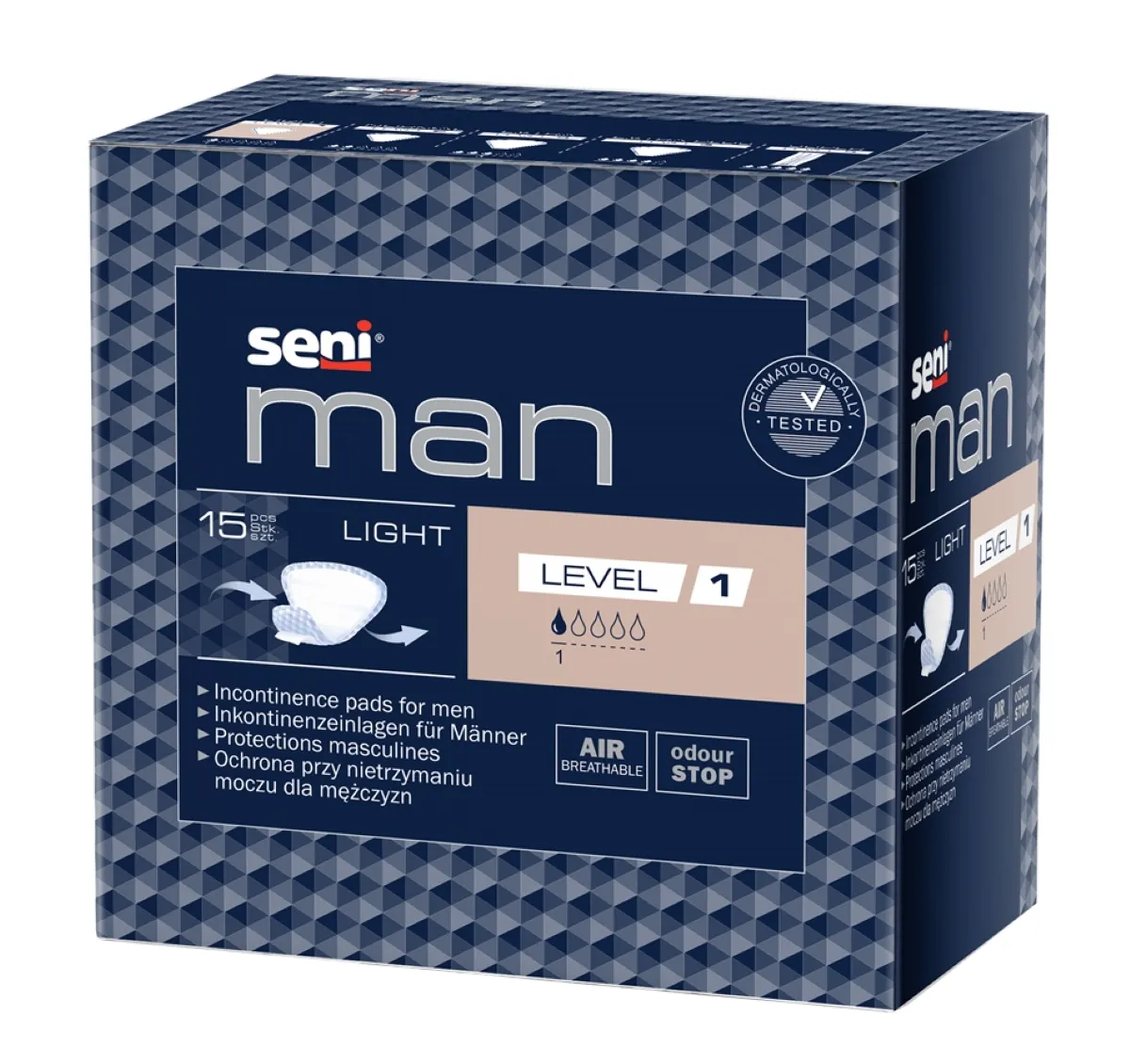 Įklotai vyrams SENI MAN Light Level 1, 15 vnt. -  2