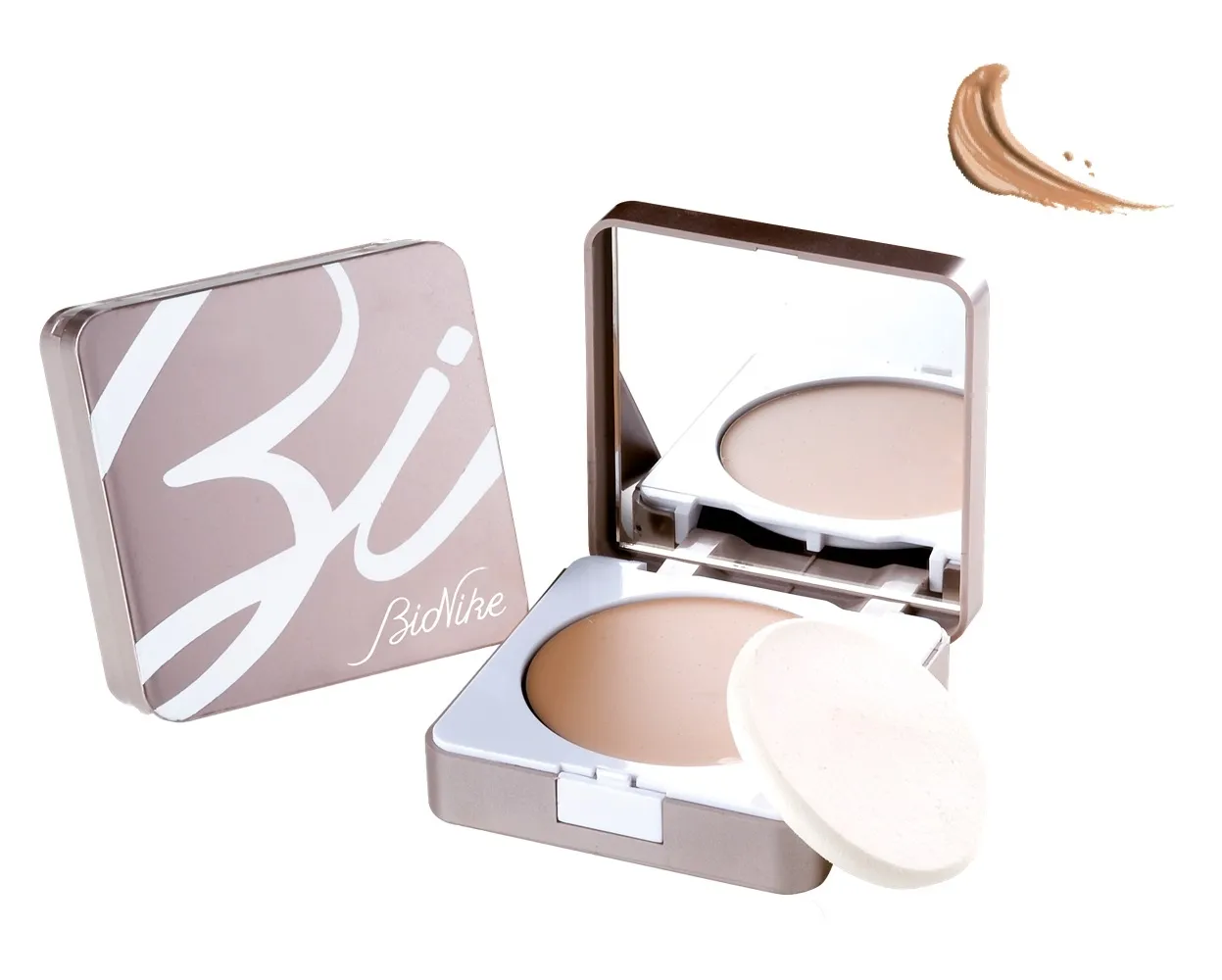 BioNike DEFENCE COLOR Second Skin, kompaktinė kreminė pudra, Nr. 503 -  