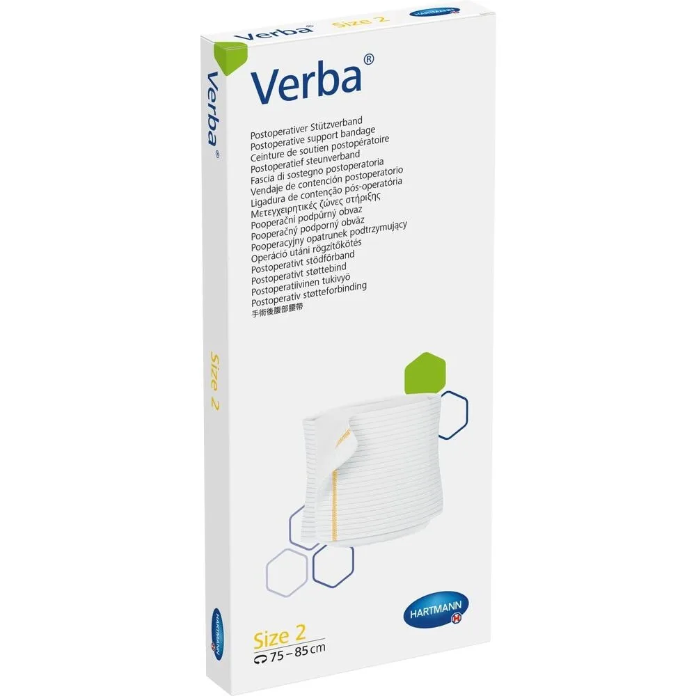 VERBA pooperacinis palaikomasis diržas, 2 dydis, 75-85cm, 1 vnt. -  