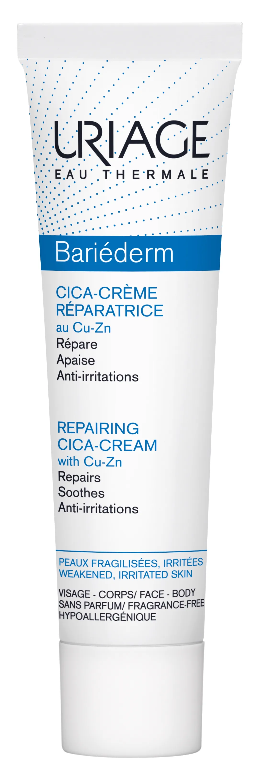 URIAGE atkuriamasis kremas BARIEDERM CICA Cu-Zn, 40ml -  