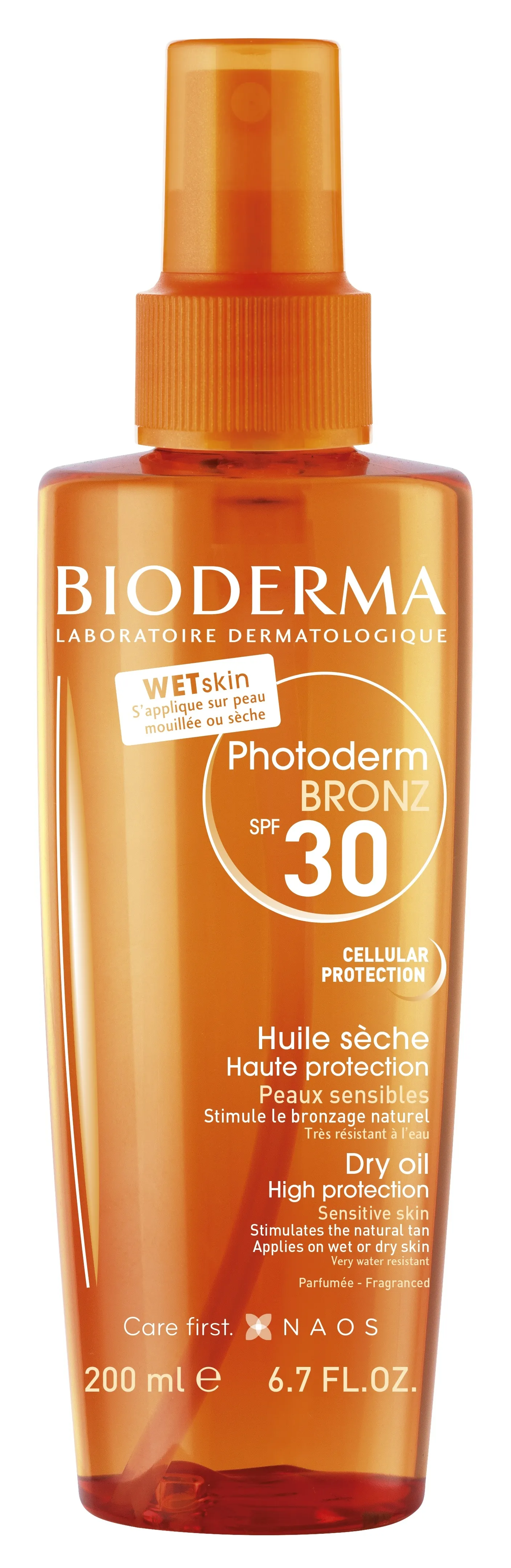 BIODERMA aliejus nuo saulės PHOTODERM BRONZ HUILE SÈCHE, 200ml -  