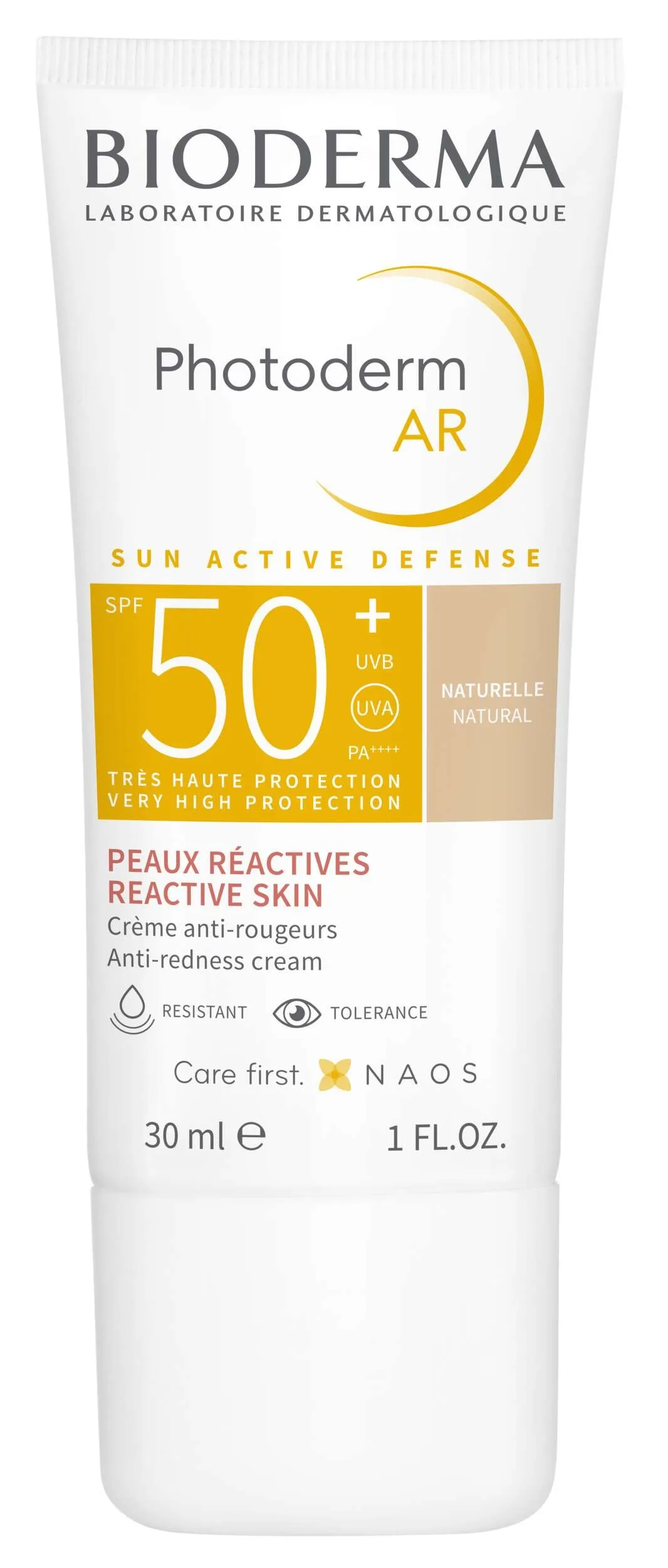 BIODERMA apsaug.kremas nuo saulės į raudonį linkusiai odai SPF50, 30ml -  