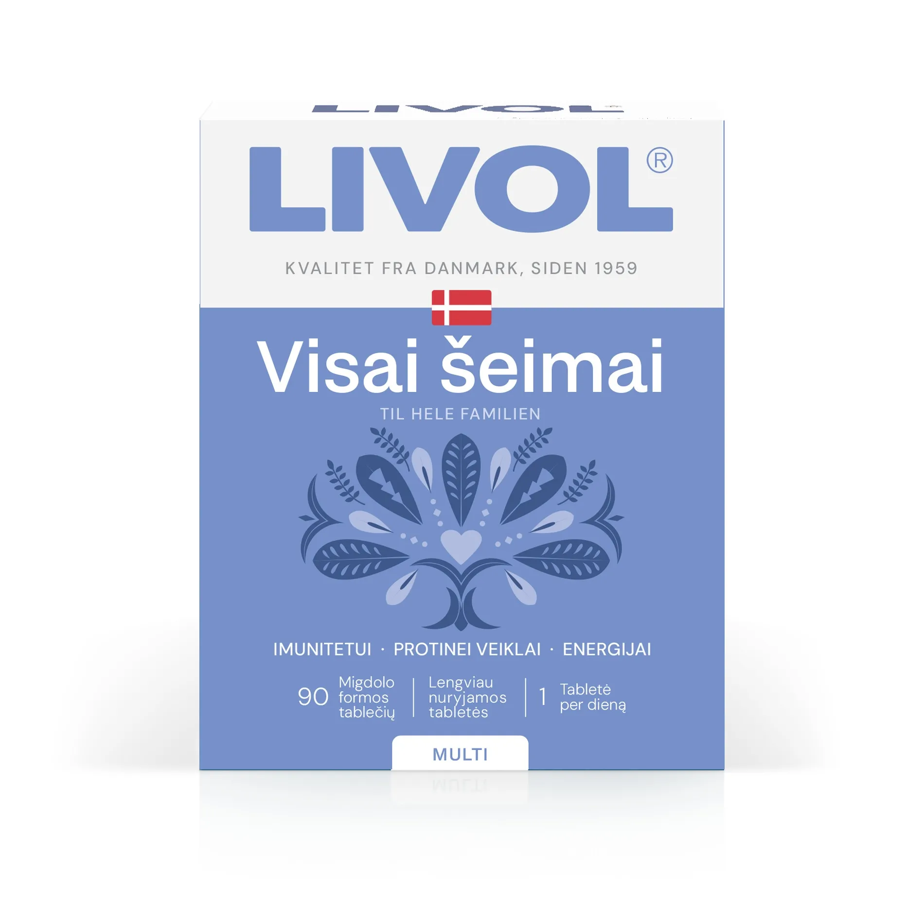 LIVOL MULTI vitaminai visai šeimai, 90 tabl. -  2
