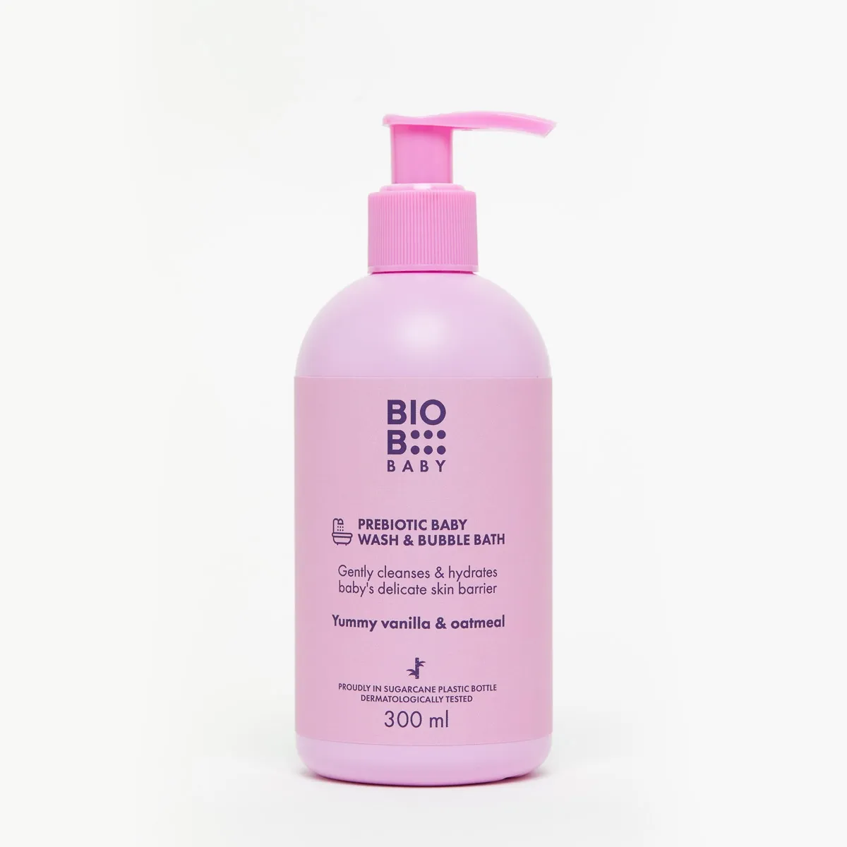 BioB prausiklis ir vonios putos BABY PREBIOTIC 300ml -  