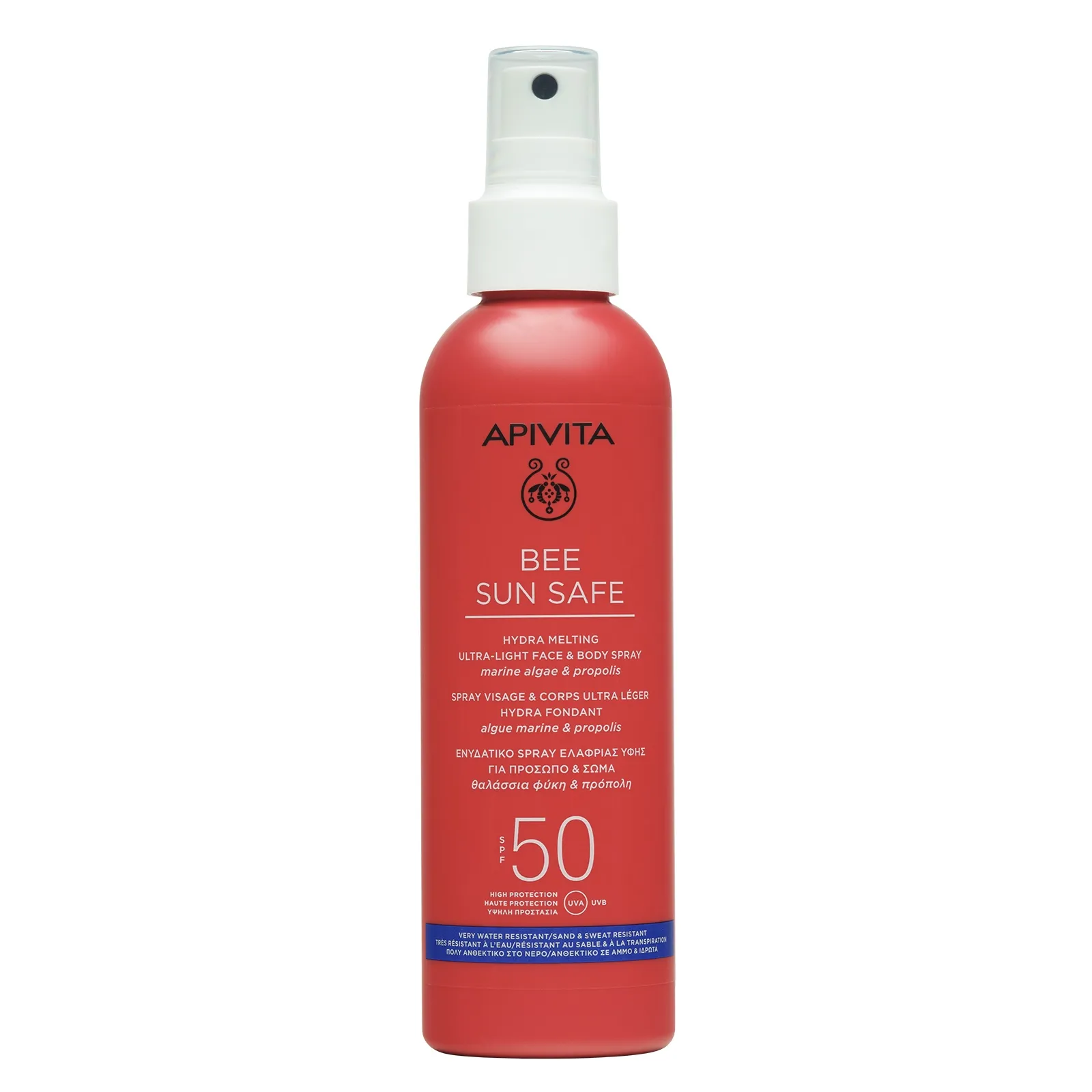 APIVITA purškalas BEE SUN SAFE SPF50, 200ml -  