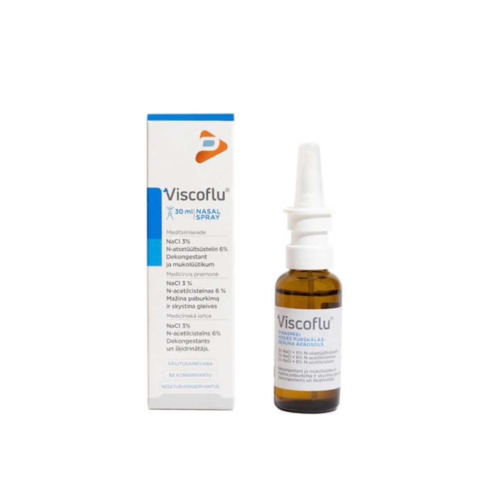 VISCOFLU nosies purškalas, 30ml -  