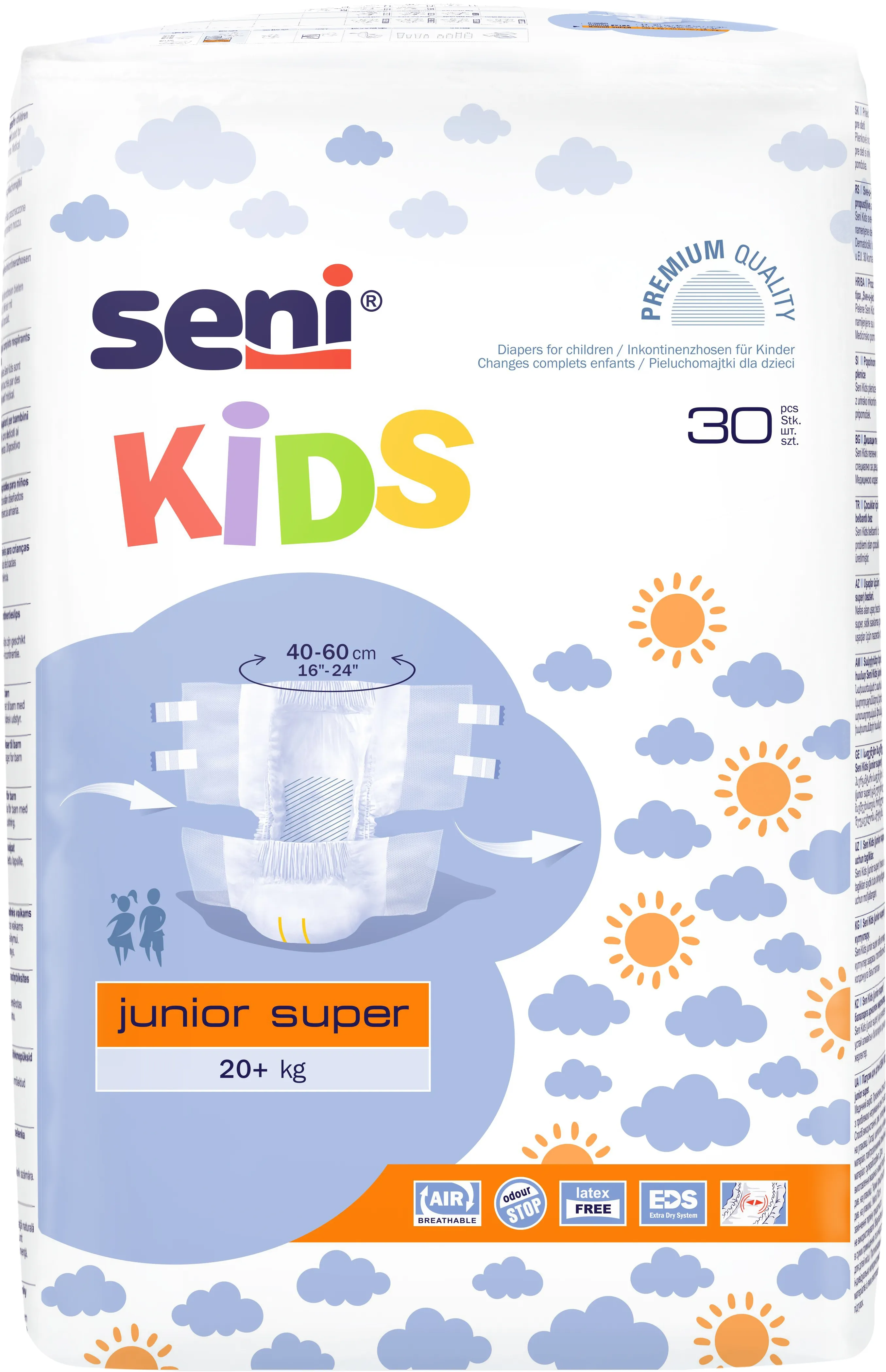 SENI Kids Junior Super (premium) 20+ kg N30 -  