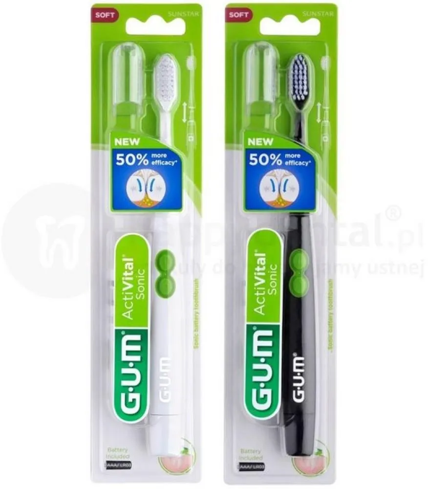 G.U.M. dantų šepetėlis ACTIVICAL SONIC POWER, N1 -  