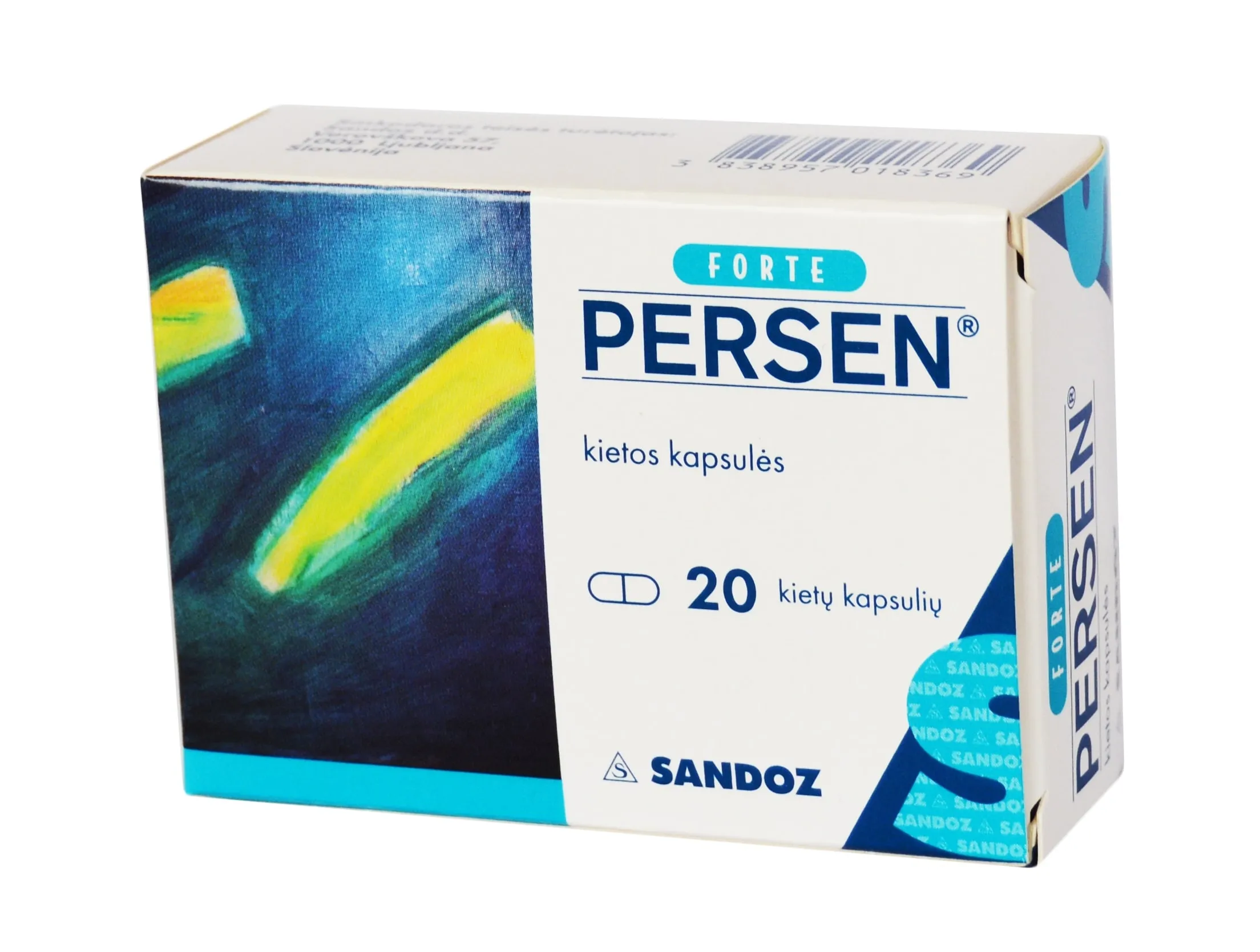 Persen forte kietos kapsulės N20 -  