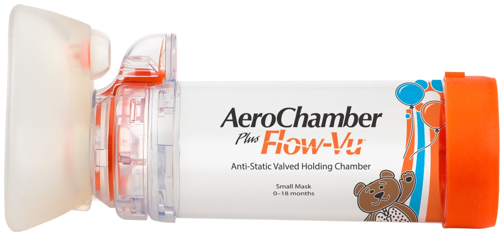 AeroChamber Plus Flow Vu* (0-18mėn) su kauke N1 -  