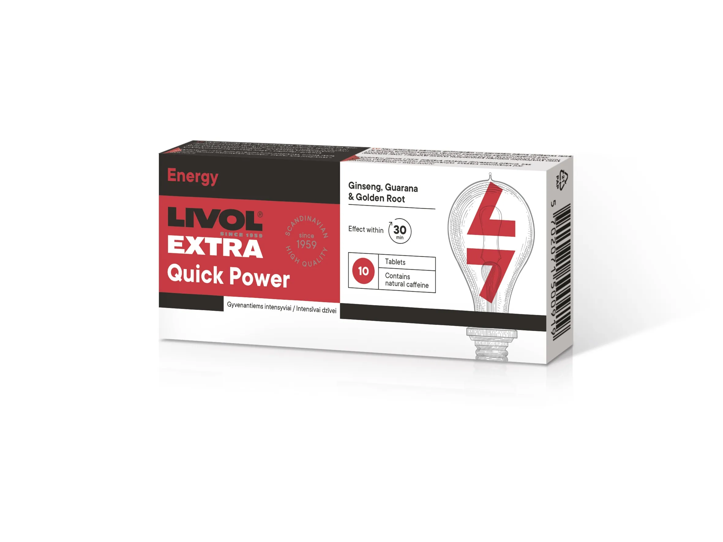 LIVOL EXTRA Quick Power, 10 tabl. -  