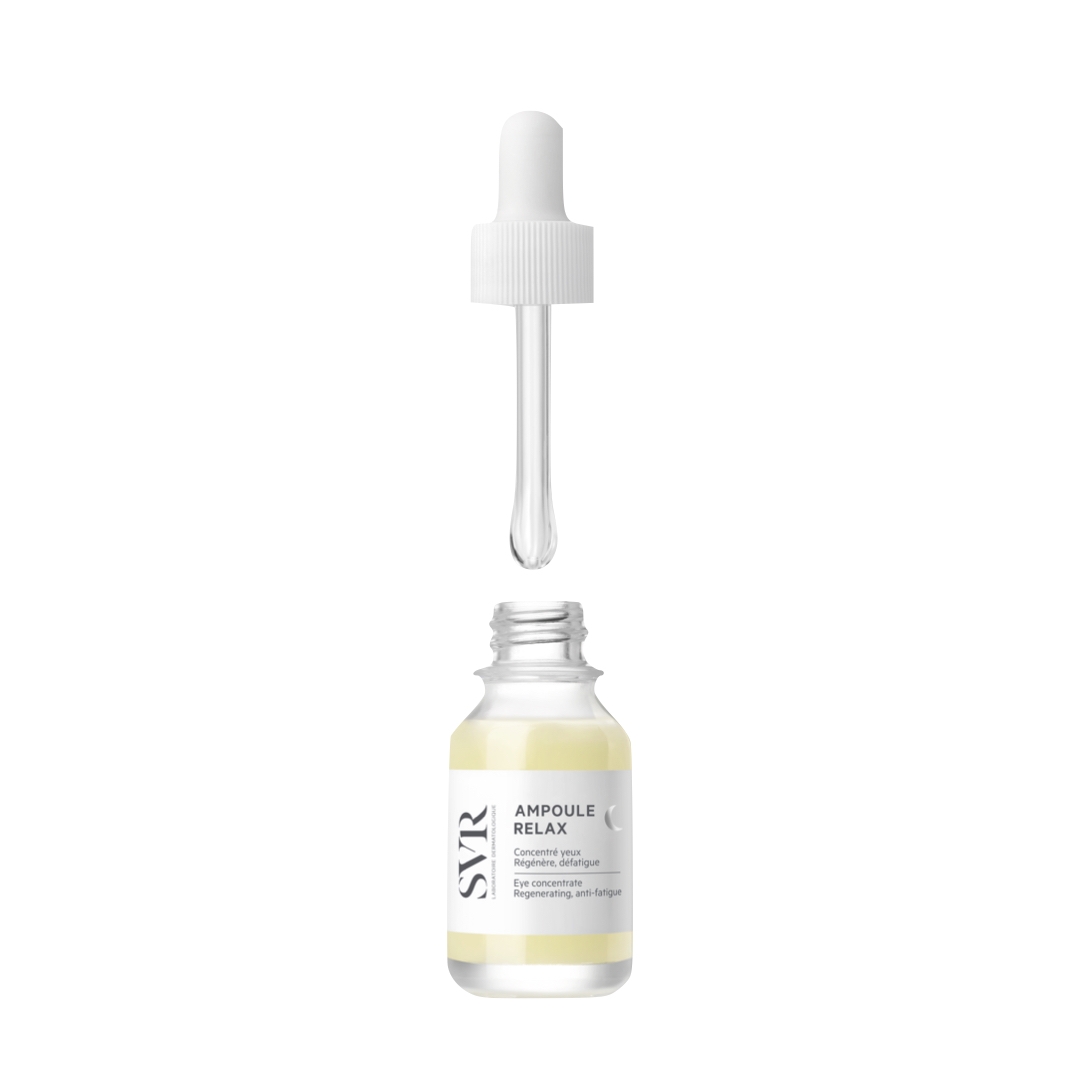 SVR atpalaiduojanti naktinė ampulė paakiams AMPOULE RELAX, 15ml -  