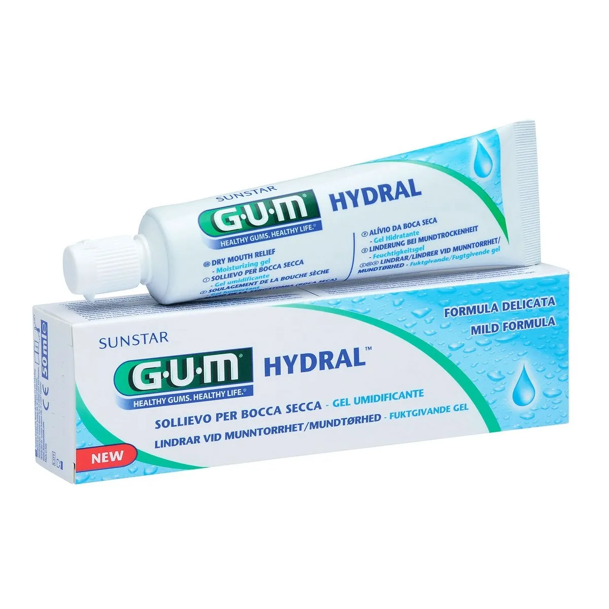 G.U.M. gelis kserostomijai gydyti HYDRAL, 50ml -  