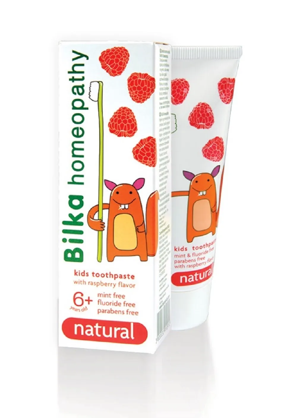 BLIKA homeopatinis dantų kremas-želė vaikams NATURAL 6+, 50ml -  