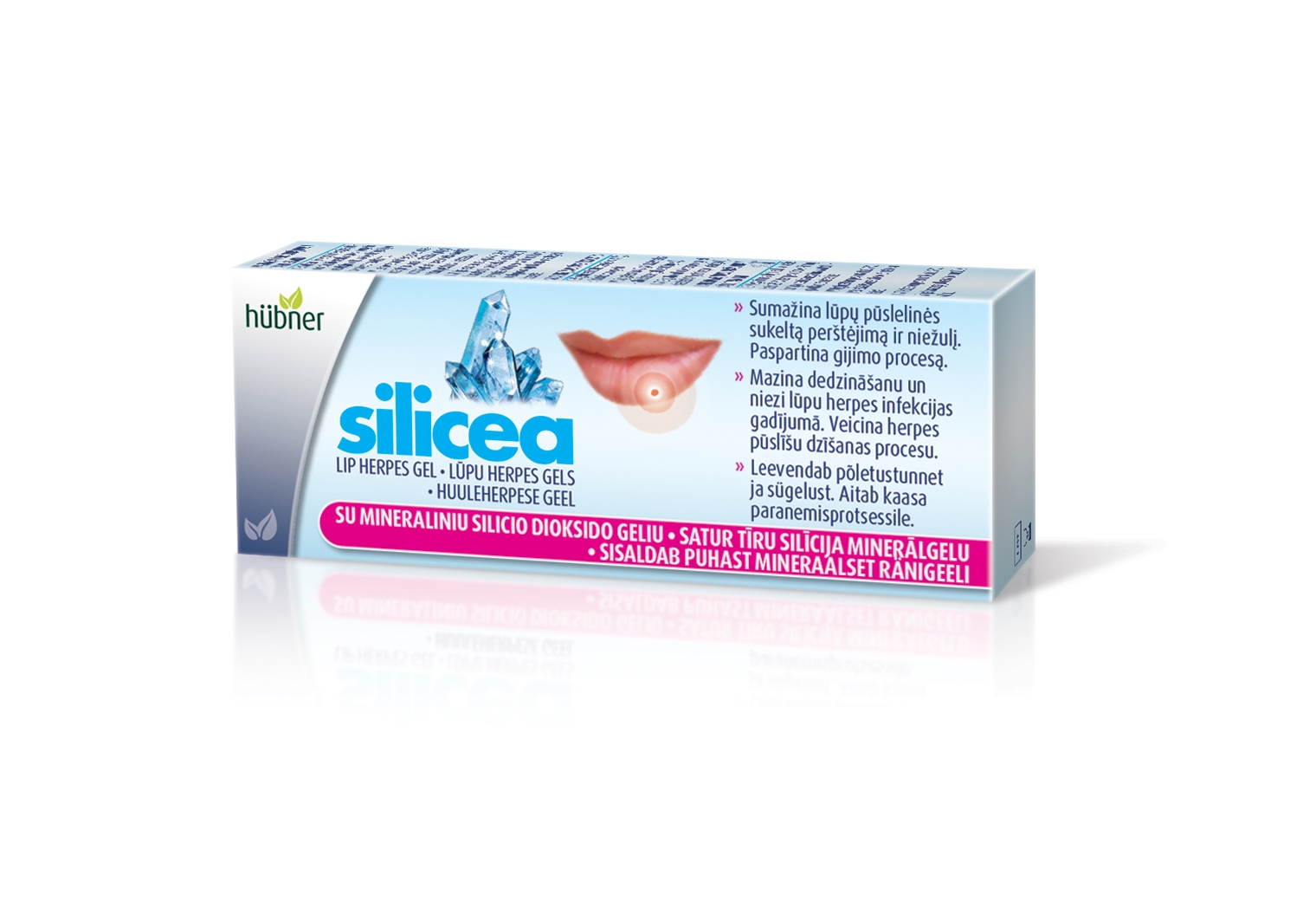 HUBNER ORIGINAL gelis nuo lūpų pūslelinės SILICEA® LIP HERPES GEL, 5g -  