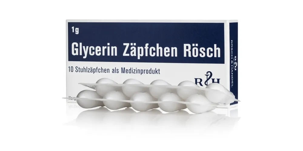Glicerino žvakutės Rösch 1g N10 -  