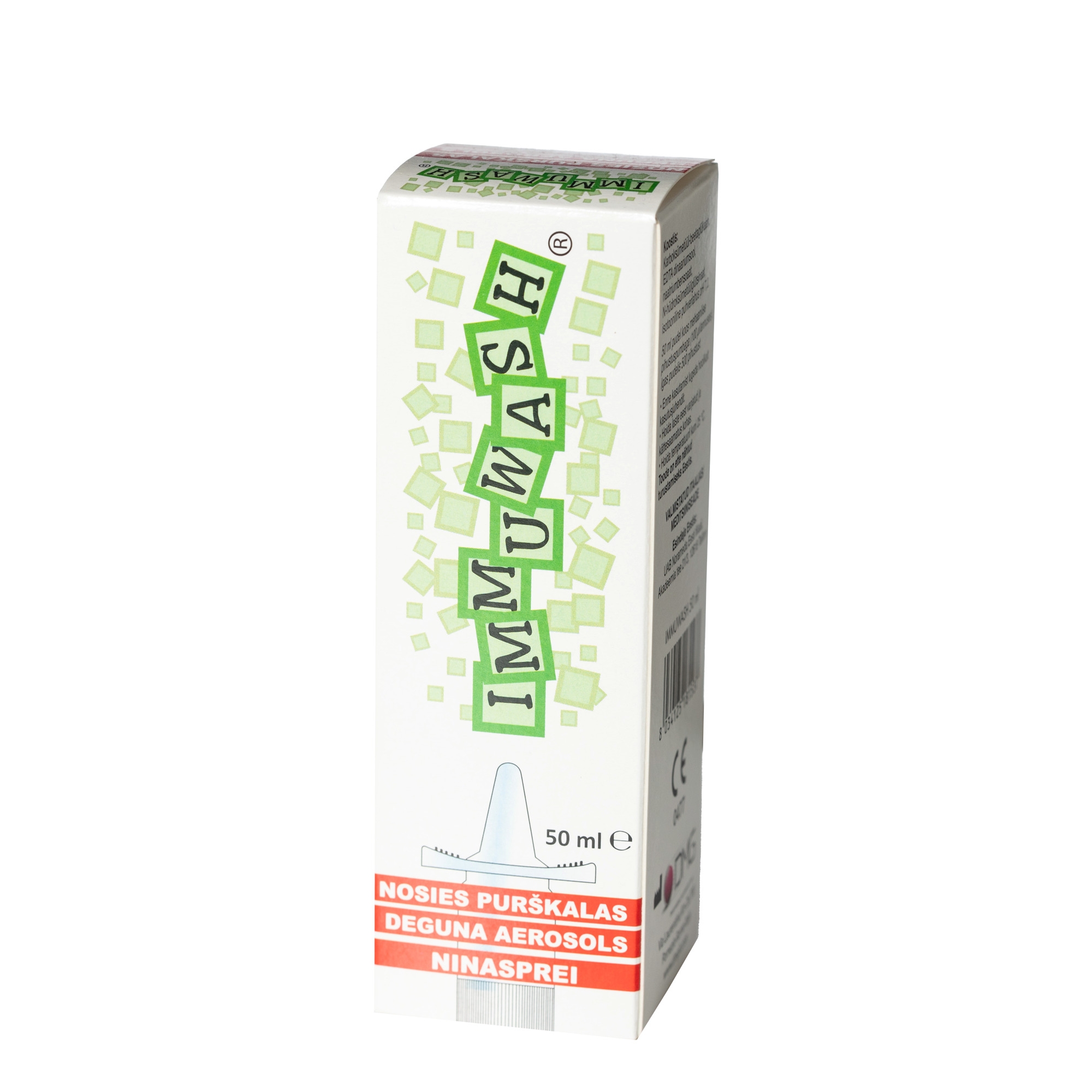 IMMUWASH nosies purškalas, 50ml -  