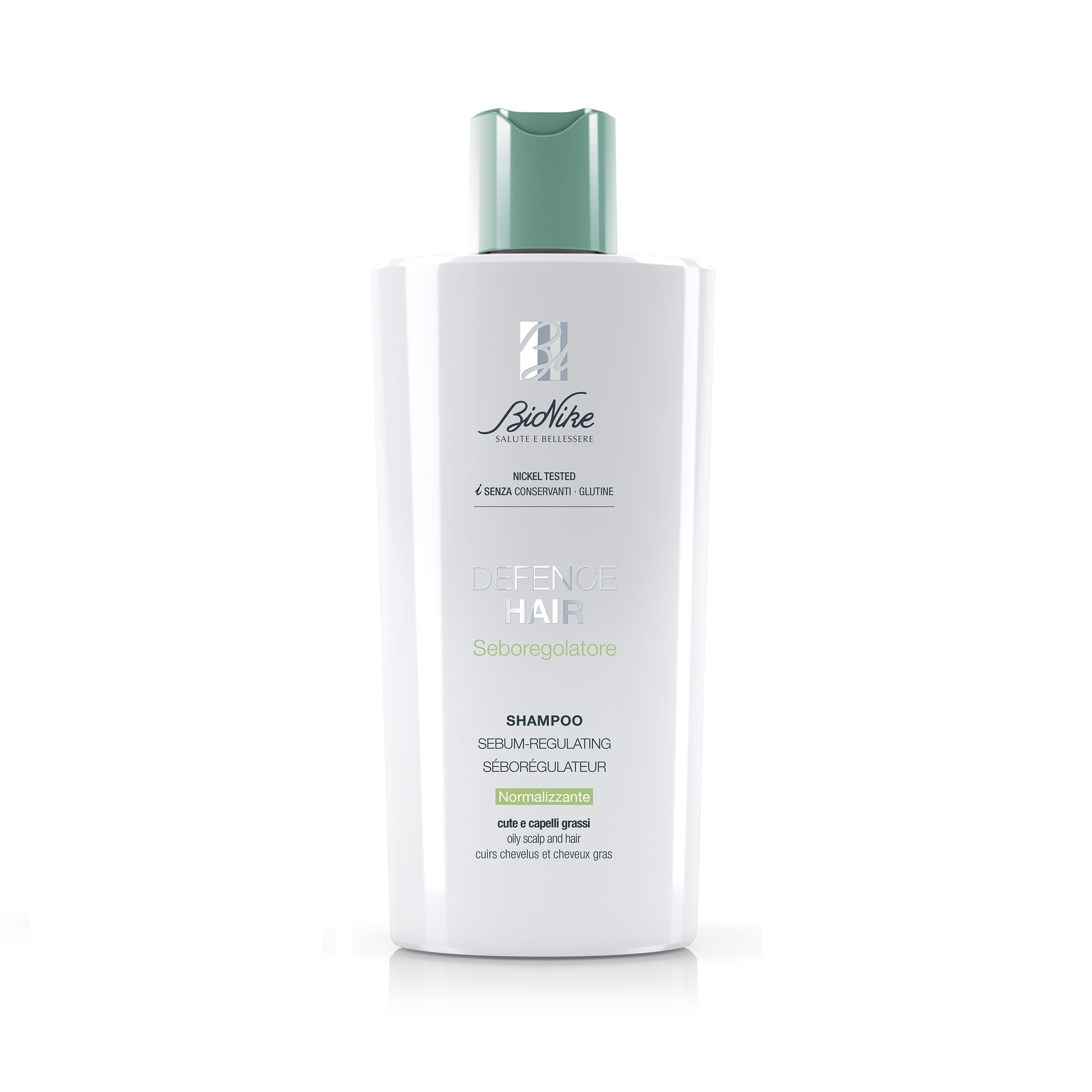 BioNike šampūnas riebiai galvos odai DEFENCE HAIR, 200 ml -  
