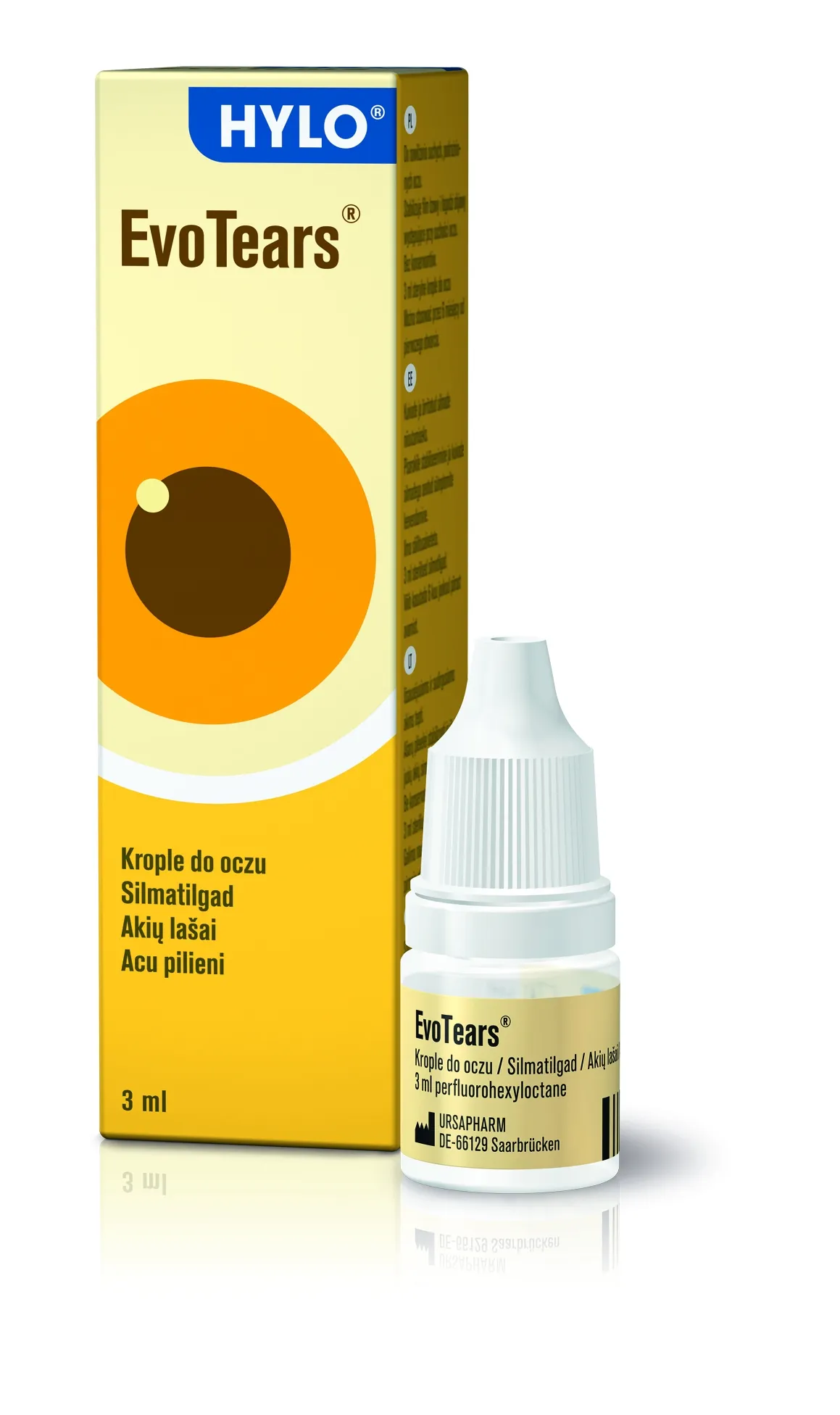 EVOTEARS akių lašai, 3ml -  2