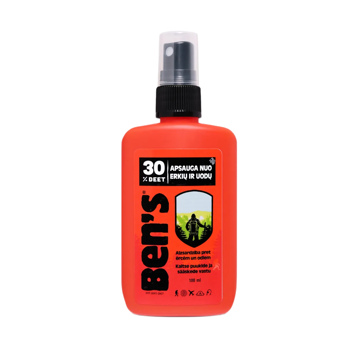 BEN'S 30 repelentas vabzdžiams atbaidyti, 100ml -  