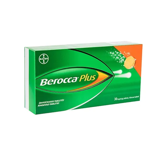Berocca Plus šnypščiosios tabletės N30 -  